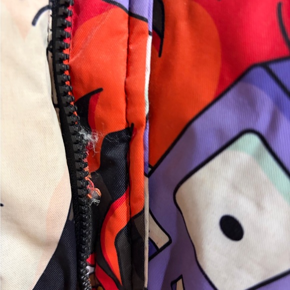 Members Only Nickelodeon Rugrats Puffer Jacket Size Small - Picture 6 of 8